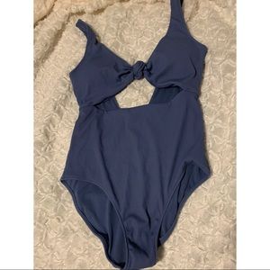 Aerie Blue Monokini NWT